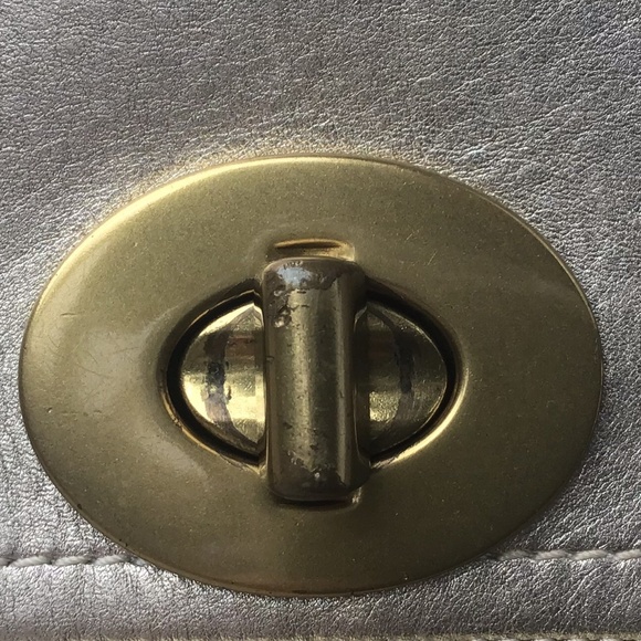 Coach Gold Satchel Bag - Picture 14 of 16